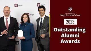 Mays Business School Outstanding Alumni Award 2023 | Texas A&M University