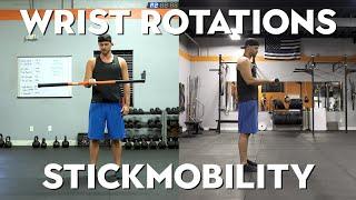 Wrist Rotations With Stick Moblity