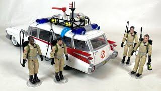 3.75 in Ghostbusters O-Ring Action Figures with Ecto-1 1984 Hasbro Review Retro