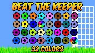 Beat The Keeper - 32 Colors Tournament - Algodoo Marble Race