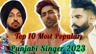 Top 10 | The Most Popular Punjabi Actors 2023 | HARRDY SANDHU  | Diljit Dosanjh