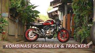 Gaya scrambler dengan sentuhan tracker? CB150R Facelift ini solusinya