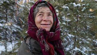 she lives 80 years alone in Siberian Wilderness with cats