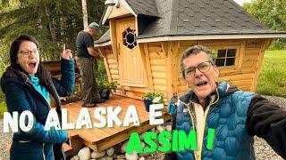 É assim que se vive no Alaska!