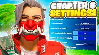 *NEW* BEST Controller Settings For Fortnite Chapter 6! (Simple Edit + MORE!)