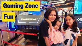 GAMING ZONE MASTI   | Fun Time at TIME ZONE | Aayu and Vanu