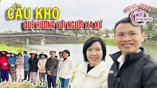 27/1 - Bún bò - cà phê sáng trong mưa phùn gió bấc nhưng ấm áp khu phố bên Cầu Kho - Huế