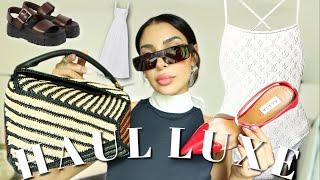 HAUL ÉTÉ LUXE : Miu Miu, Louis Vuitton, Alaïa, Loewe ...