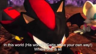 Sonic, Shadow, Silver-His world by Ali Tabatabaee with lyrics