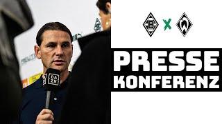 "Kompliment für die heutige Leistung"️ PK nach Borussia - Werder Bremen