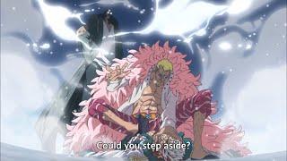 Aokiji saves Vice admiral smoker from Doflamingo with coldest Ara~Ara| One piece (Eng sub)