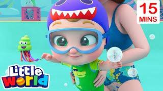 Learning to Swim | Kids Songs & Nursery Rhymes by Little World