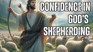 Sunday School Lesson At A Glance - November 3, 2024 - Confidence in God's Shepherding