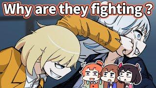 Fight Club【Hololive Animation｜Eng sub｜Minecraft】