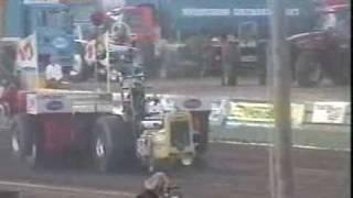 Tractor Pulling bakel 2009 Stormy Lightning V (FIN) Mini Puller 950 KG