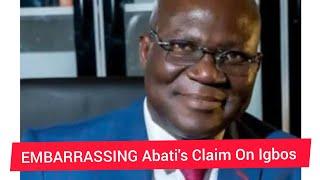 BACKLASH As Reuben Abati EMBARRASSES Self With False Claim Igbos Don't Sell Land To Strangers