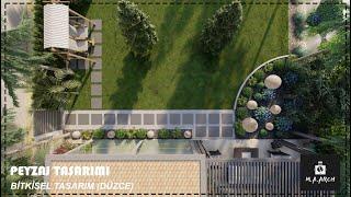 PEYZAJ MİMARLIĞINDA BİTKİSEL TASARIM ÖRNEĞİ / LANDSCAPE DESIGN DÜZCE