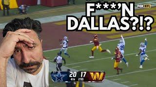 REACTION | Dallas Cowboys vs. Washington Commanders Game Highlights!