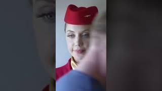 Cute and Sexy Elena Koshoka Air Stewardess! #fyp #hot #trending
