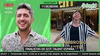 Ambrosio Cantú, el argentino que llegó a la final de Got Talent España