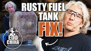 Fixing A Rusty Fuel Tank | 1986 Range Rover | Workshop Diaries | Edd China