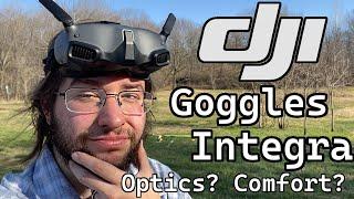 DJI Goggles Integra are BETTER than DJI Goggles 2... (For Me) Optics + Comfort Review