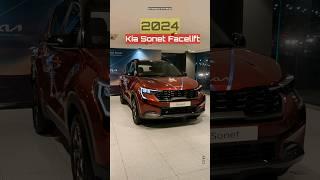 2024 Kia Sonet Facelift - First Look #suv #newcar #newlaunch #shorts #kia #sonetfacelift