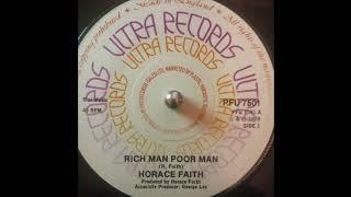 Horace Faith – Rich Man Poor Man (Ultra Records) 1978