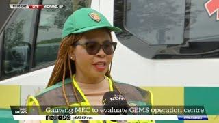 Festive Season | Gauteng Health MEC assesses Emergency Medical Services operation centre