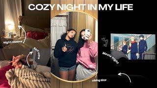 cozy night in my life ‎‧₊˚ | family time, self care, night routine