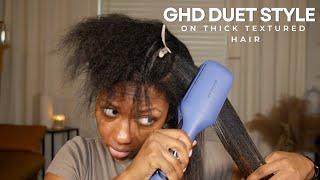 GHD Duet Style Review | Does it work on thick coils hair? | Niara Alexis