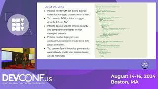 Automate Openshift Cluster deployment with RHACM and AAP - DevConf.US 2024