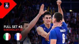 FULL 3rd SET: Italy vs France I CEV EuroVolley 2023 Semifinals I Christmas Special