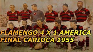 Flamengo 4 x 1 America final Carioca 1955 Rádio Continental