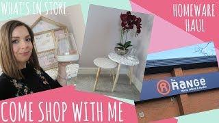 COME SHOP WITH ME // HOMEWARE HAUL // WHAT'S IN STORE AT THE RANGE - The feel good mum