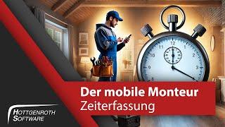 Der mobile Monteur: Zeiterfassung