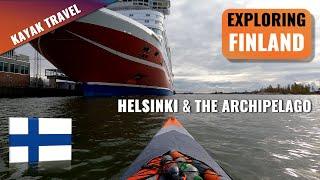 KAYAK TRAVEL: Sea kayaking in Finland! Helsinki & the Inkoo archipelago, Itiwit X500  and sea kayak