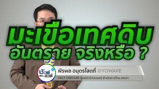 ชัวร์ก่อนแชร์ : กินไข่คนมะเขือเทศดิบ อันตราย จริงหรือ ?