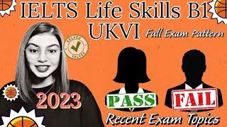 Full Test IELTS B1 Life Skills Speaking & Listening || Recent Exam Topics   2023 || All Parts  Q &A