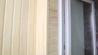Обшивка балкона вагонкой Экстра