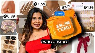 Unbelievable Temu Haul under £3 | Jewelry, Bag, Sunglasses | Is it a scam ?