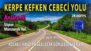 Kerpe Kefken Kumluca Kovanağzı Cebeci yolu | Süper Manzaralı Yol | Kartal Kayalıklar | Pembe Kayalar