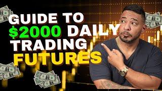 Day Trading Futures (PROP FIRMS) Like A Pro, $2000 A Day Is Easy (LIVE PROOF)