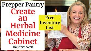 How to Stock Your Healing Pantry and Create an Herbal Medicine Cabinet