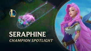 Seraphine Champion Spotlight | Gameplay - League of Legends