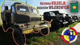 Ogromna kolekcja pojazdów wojskowych - Czołgi i Ciężarówki - Garnizon Górnośląski