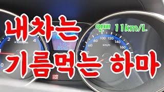 R엔진 연비 11km/L 떨어진 연비  잡아드립니다