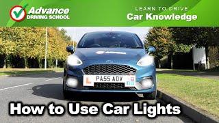 How To Use Car Lights  |  Learn to drive: Car Knowledge