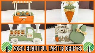 EASY 2024 EASTER DOLLAR TREE DIYS | EASTER 2024 DIY IDEAS | BUDGET FRIENDLY