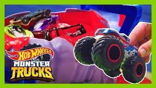 Wybuch wulkanu i atak T-Rexa na Wyspie Gier!!! ️ | Monster Trucks Turniej Tytanów